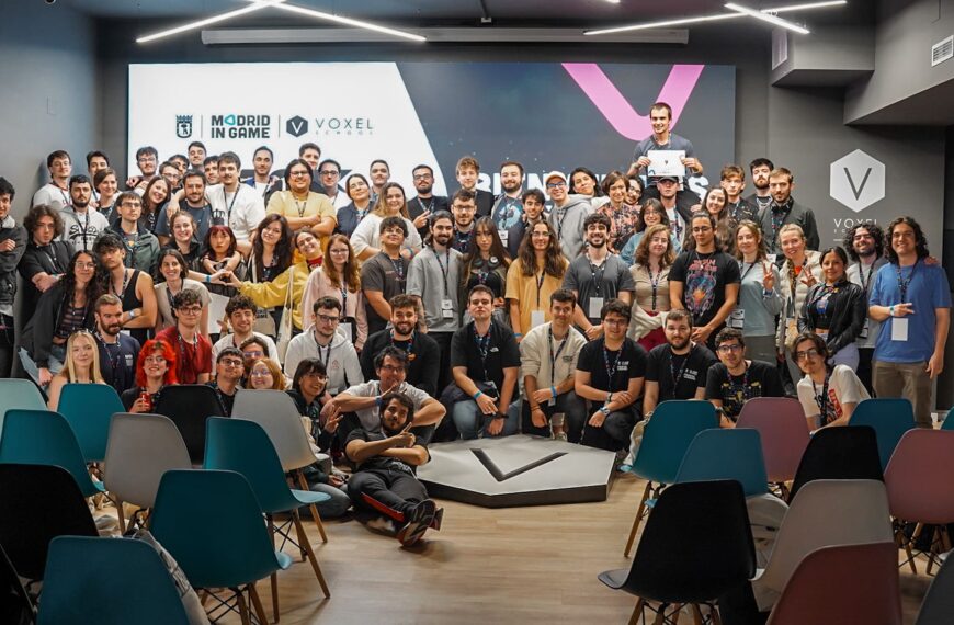 Una nueva edición de ‘Madrid in Game HackJams’ en Voxel School reúne a más de 100 desarrolladores para crear 10 juegos en un maratón de 48 horas