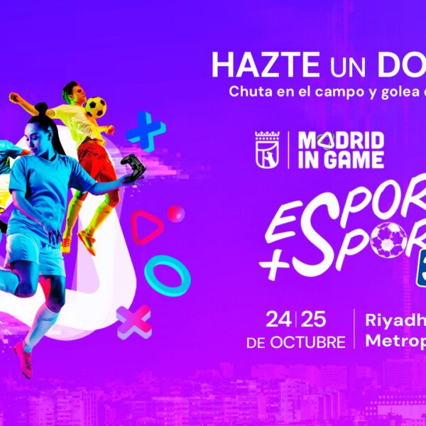 Madrid in Game lleva el torneo híbrido que combina fútbol físico y virtual ‘Esports + Sports’ al Estadio Metropolitano