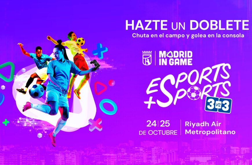 Madrid in Game lleva el torneo híbrido que combina fútbol físico y virtual ‘Esports + Sports’ al Estadio Metropolitano
